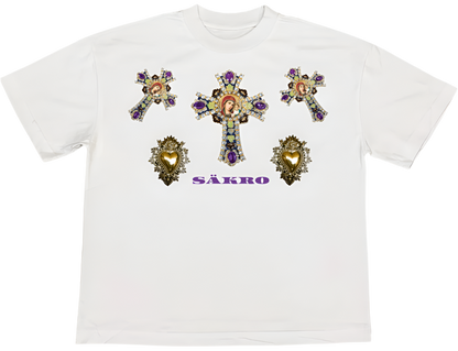 T-SHIRT SAKRED CROSS SHINE