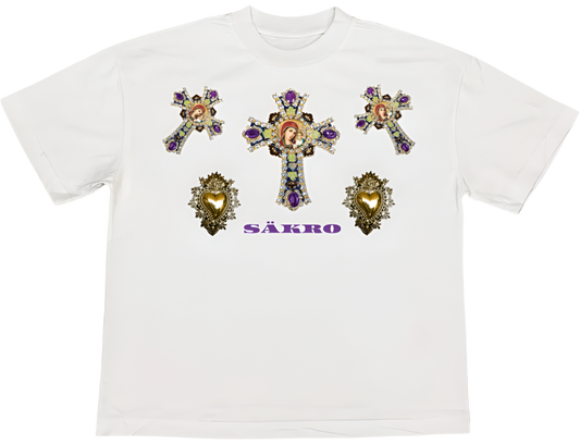 T-SHIRT SAKRED CROSS SHINE