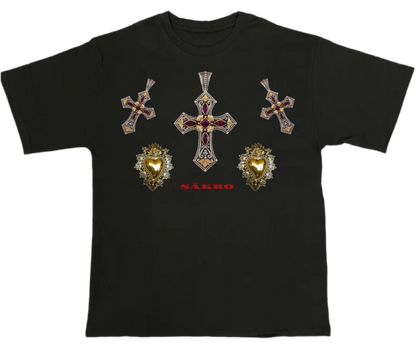 T-SHIRT SACRED CROSS