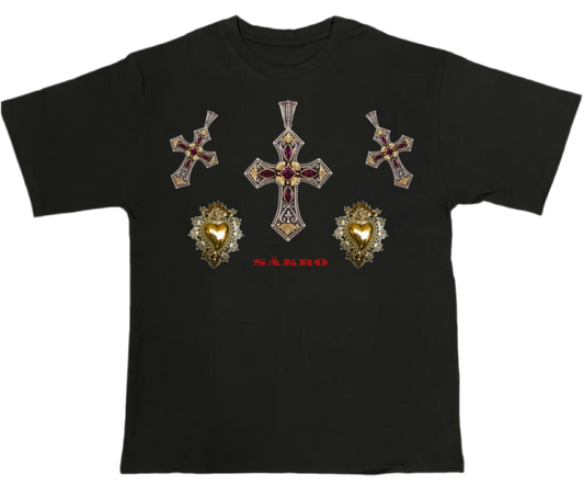 T-SHIRT SACRED CROSS